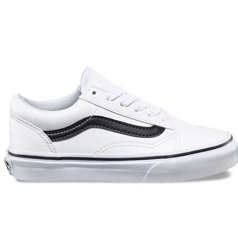Leather Vans Old Skools